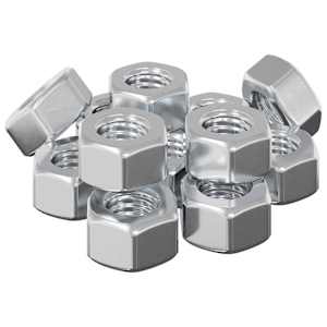 Kaštanové matice 3913 pcs Stříbrná Železo - obrázek 2