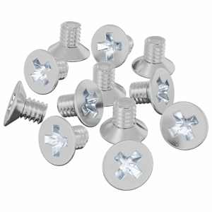 Hřebíky s opatřenou hlavou 32727 pcs Stříbrná Železo - obrázek 2