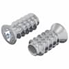 vidaXL Kinnitus 2 tk H&otilde;bedane M6 x 12 mm Raud