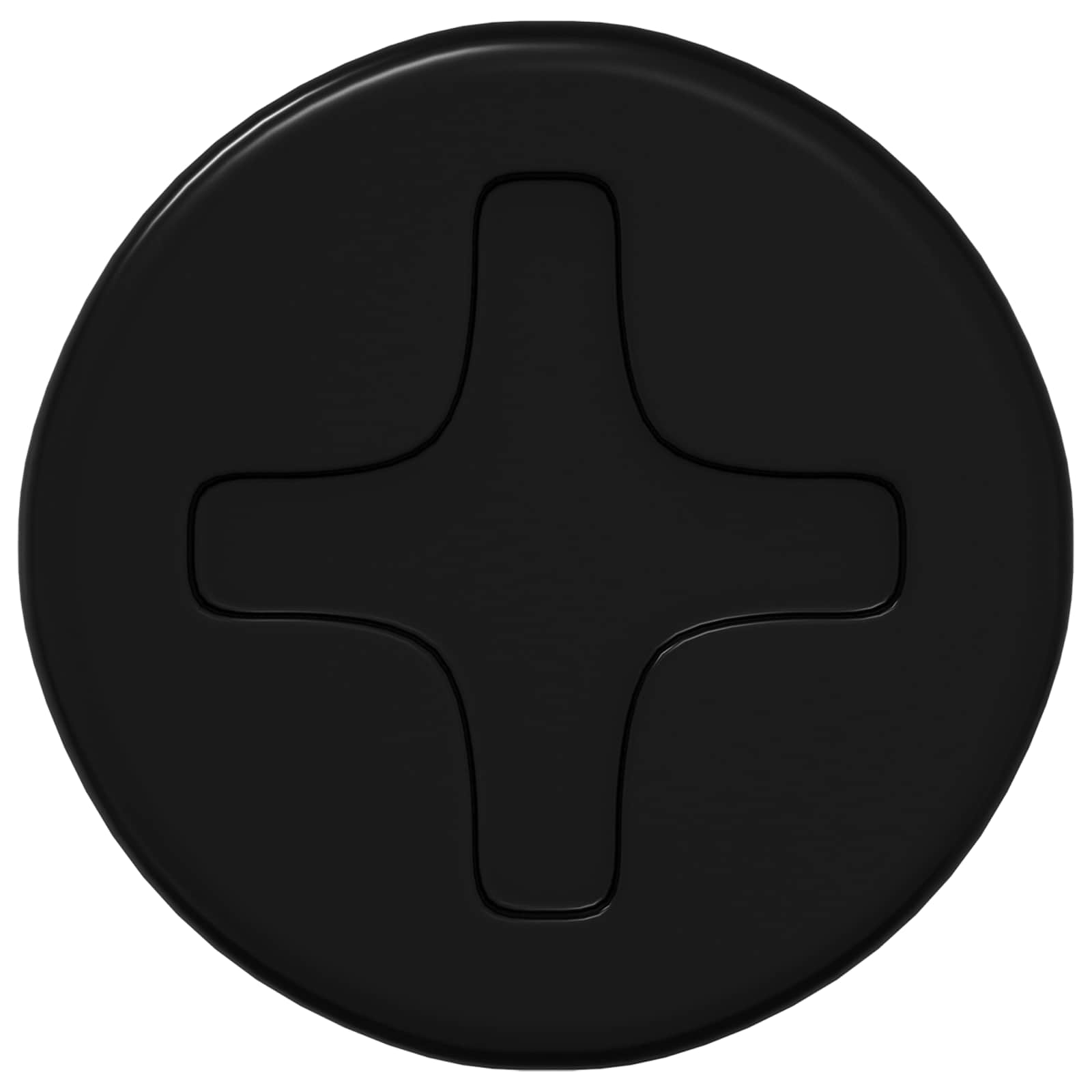 Thumbnail - vidaXL Senkschraube 2 pcs Schwarz 4 x 12 mm Eisen