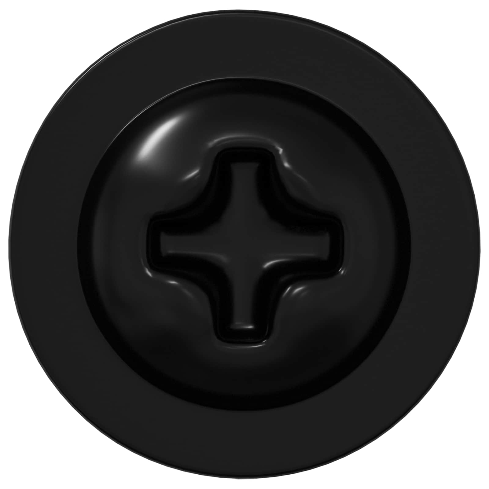 Thumbnail - vidaXL Selbstschneidender Nagel 2 pcs Schwarz 3,5 x 12 mm Eisen