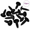 vidaXL Ises&otilde;itev nael 12 tk Must 3,5 x 12 mm Raud