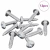 vidaXL Ises&otilde;itev nael 12 tk Tsinkkattega 4 x 20 mm Teras