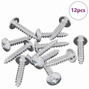 Samovrtný hřebík 12 pcs Zinkovaný 4 x 20 mm Ocel - obrázek 2