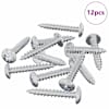 vidaXL Ises&otilde;itev nael 12 tk Tsinkkattega 4 x 25 mm Teras