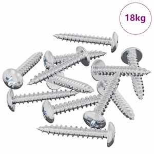 Samovrtný hřebík 9231 pcs Zinkovaný Ocel - obrázek 2