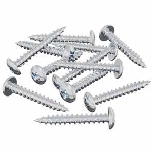 Dřevěný šroub 8182 pcs Stříbrná M4 x 28 mm Železo - obrázek 2