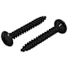 vidaXL Kruvitav Nael 2 tk Must M4 x 28 mm Teras