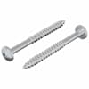 vidaXL Puidust Kruvi 2 tk H&otilde;bedane 9,8 x 53 mm Teras
