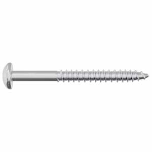 Dřevěný šroub 12 pcs Stříbrná 9,8 x 53 mm Ocel - obrázek 4