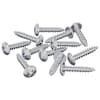 vidaXL Puidust Kruvid 12 tk H&otilde;bedane M3,5 x 20 mm Teras