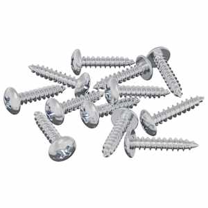 Dřevěné šrouby 12 pcs Stříbrná M3,5 x 20 mm Ocel - obrázek 2