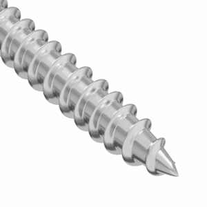 Dřevěné šrouby 2 pcs Stříbrná M4 x 25 mm Ocel - obrázek 5