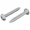 vidaXL Puidust Kruvid 2 tk H&otilde;bedane M4 x 28 mm Teras