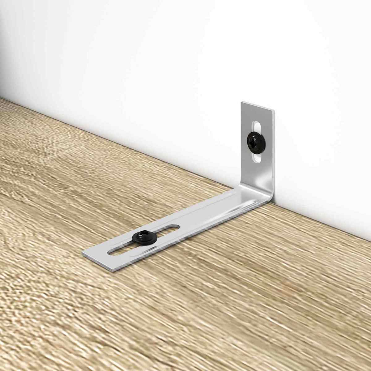 Anti-tip beslag 1268 Sølv 74,5 x 15 x 32 mm Jern - Billede 7