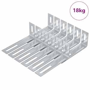 Protiskluzový držák Jednobarevný 1268 pcs Stříbrná Železo - obrázek 2