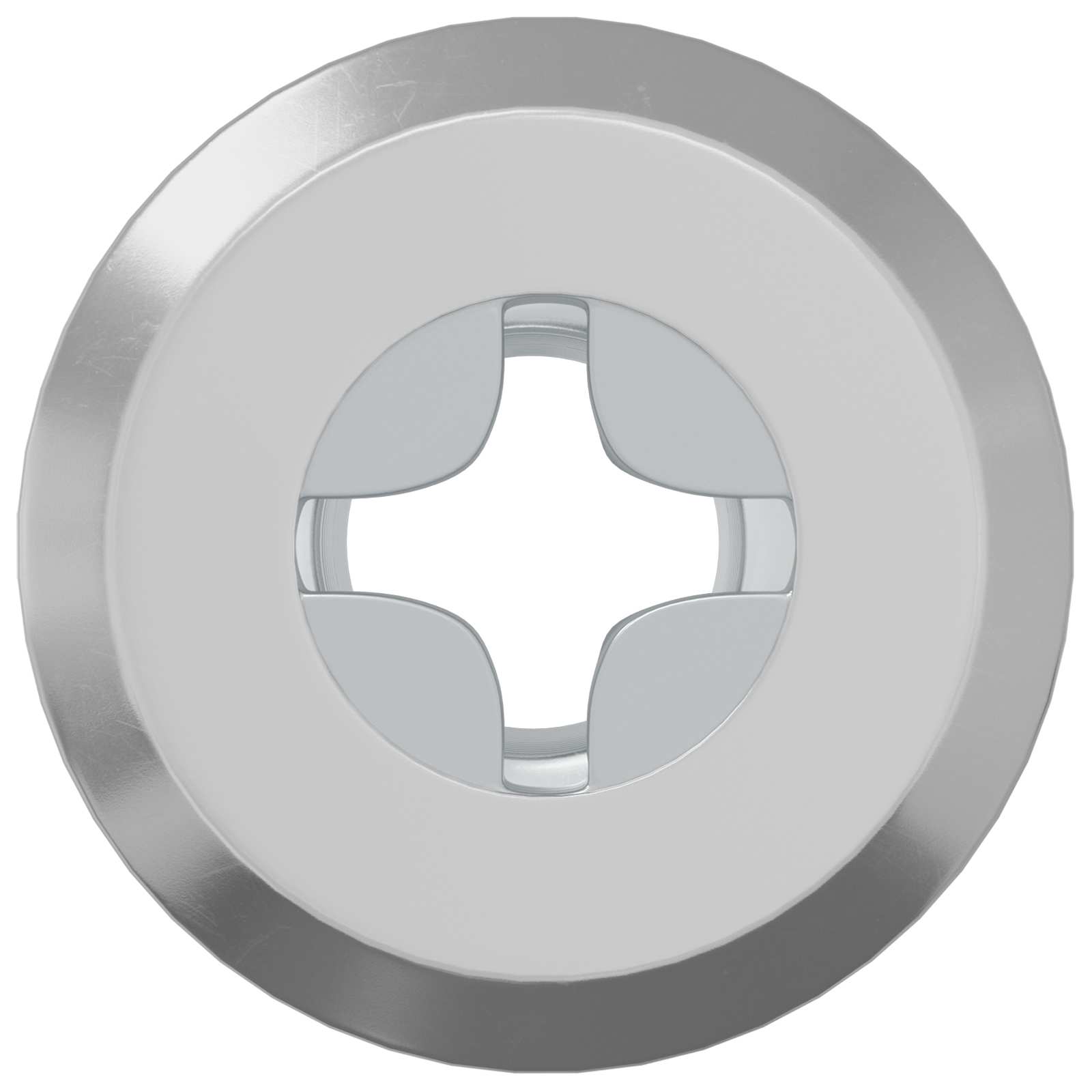 Zaklepna matica 2 pcs srebrna M6 x 15 mm Jeklo - slika 3