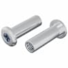 vidaXL Lukustusmutter 2 tk H&otilde;bedane M6 x 25 mm Teras