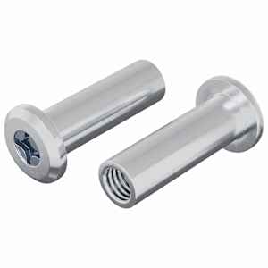 Zajišťovací matice 2 pcs Stříbrná M6 x 15 mm Ocel - obrázek 2