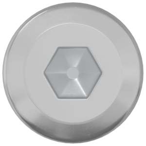 Zámkový šroub Jednobarevný 2 pcs Stříbrná M6 x 35 mm Ocel - obrázek 3