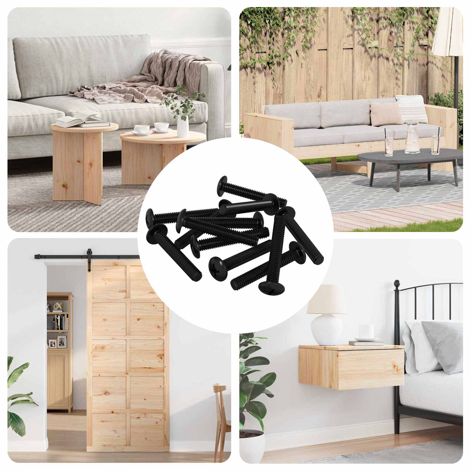 Vijak 2647 pcs srebrna 5 x 30 mm elezo