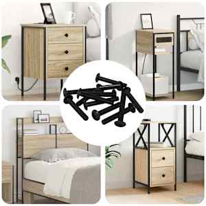 Vijak 2647 pcs srebrna 5 x 30 mm elezo