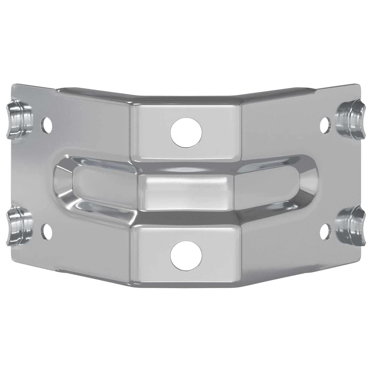 Beslag 212 Zinkbelagt 106 x 55 x 1,5mm Stål - Billede 3