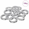 vidaXL Keenpaneel 15929 tk Valge Raud