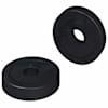vidaXL sobib lame seibile 2 tk Must &empty;15 x 3 mm PVC ko-pol&uuml;meer