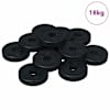 vidaXL sobib lame seibile 36000 tk Must &empty;15 x 3 mm PVC ko-pol&uuml;meer