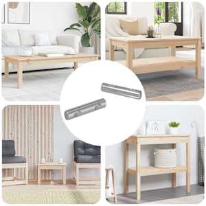 Matice 2 pcs Zinkovaný 60 x 12 mm Železo - obrázek 1