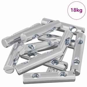Matice 413 pcs Zinkovaný 60 x 12 mm Železo - obrázek 2