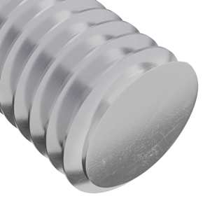 Šroub 2 pcs Stříbrná 8 x 25 mm Ocel - obrázek 5