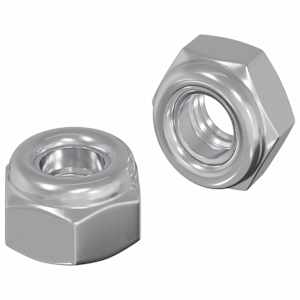 Matice 2 pcs Stříbrná M6 x 10 mm Železo - obrázek 2