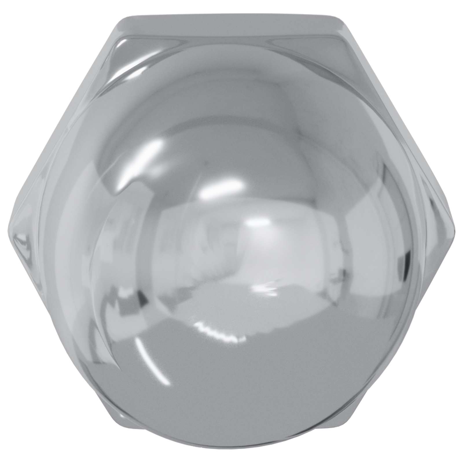 Thumbnail - vidaXL Mutter 2 pcs Silber M6 x 10 mm Eisen