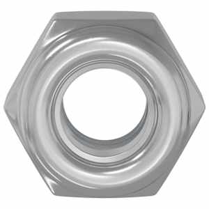 Matice 12 pcs Stříbrná M6 x 10 mm Železo - obrázek 3
