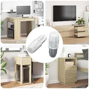 Polica Peg 2 pcs srebrna 7 x 16 mm elezo