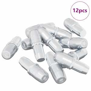 Policejní háček 12 pcs Stříbrná 7 x 16 mm Železo - obrázek 3