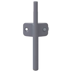 Měkký zavírací tlumič 2 pcs Šedá 125 x 47 x 15 mm PP - obrázek 3