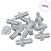 vidaXL Riiuli nael 4500 tk H&otilde;bedane 8,6 x 8,6 x 14,6 mm Teras