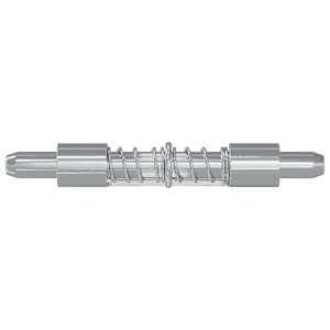 Zámek 2 pcs Stříbrná 46 x 17 x 1,2 mm Ocel - obrázek 4