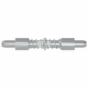 Zámek 2 pcs Stříbrná 46 x 17 x 1,2 mm Ocel - obrázek 5