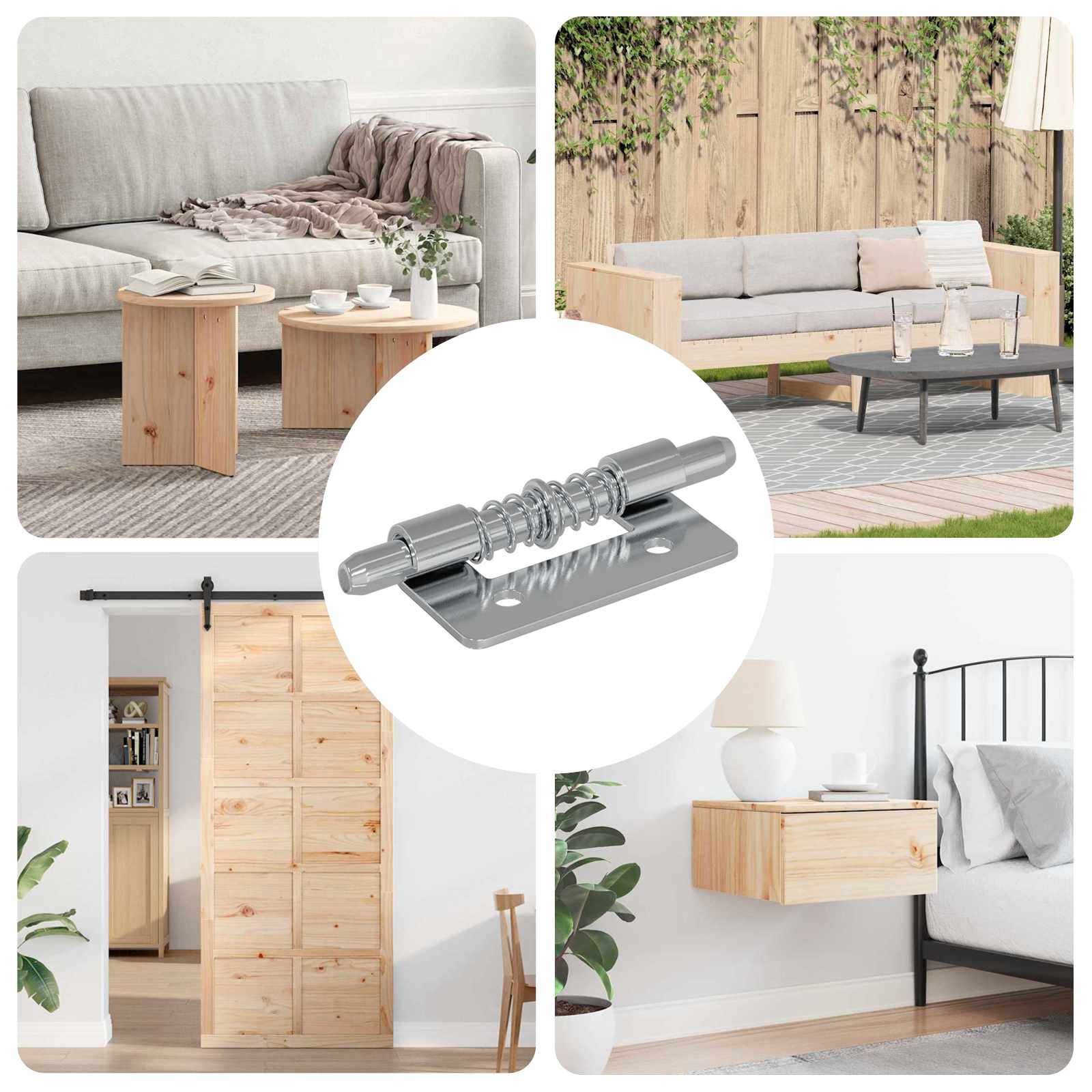 vidaXL Zăvor 12 pcs Argintiu 46 x 17 x 1,2 mm Oțel