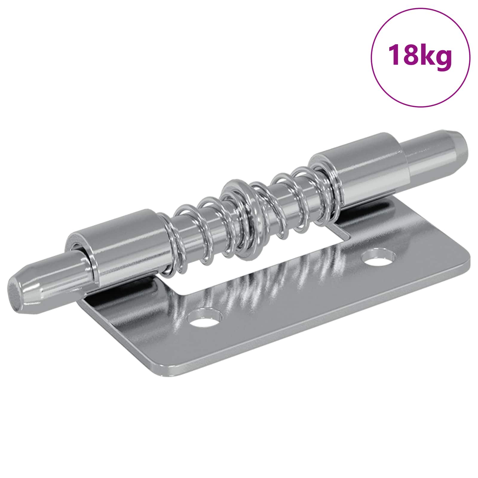 Thumbnail - vidaXL Riegel 1800 pcs Silber 46 x 17 x 1,2 mm Stahl