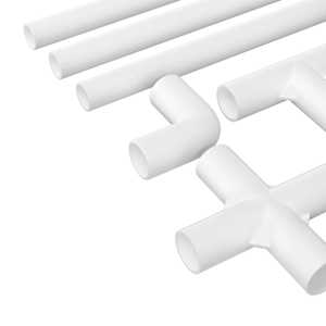 PVC trubka 12 pcs Bílá 12,2 x 1,8 x 500 mm PP a PE - obrázek 5