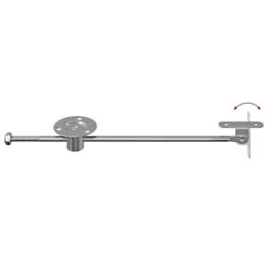 Hliníkový táhlo závěs 2 pcs Stříbrná 190 mm Železo - obrázek 7