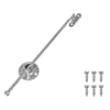 vidaXL T&otilde;mbepulk hinged 12 tk H&otilde;bedane 190 mm Metall