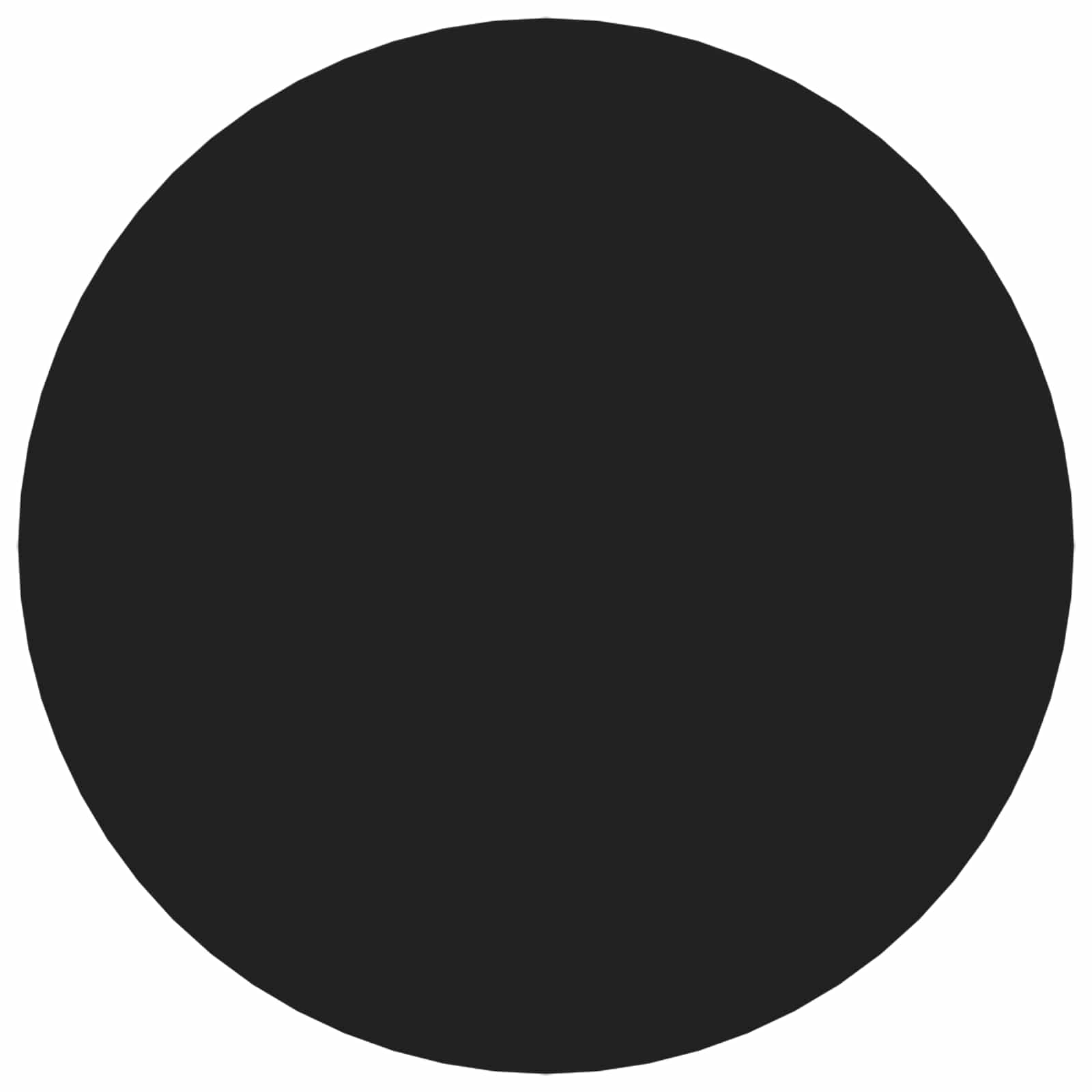 Thumbnail - vidaXL Selbstklebende Schraubenabdeckung 12 pcs Schwarz Ø 20 x 0,5 mm