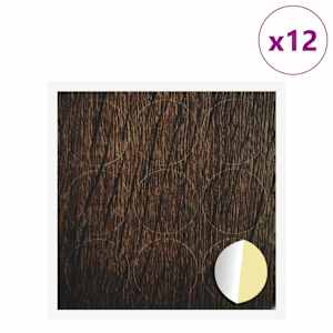 Lepicí kryt šroubu 12 pcs Hnědý dub Ø 20 x 0,5 mm - obrázek 3
