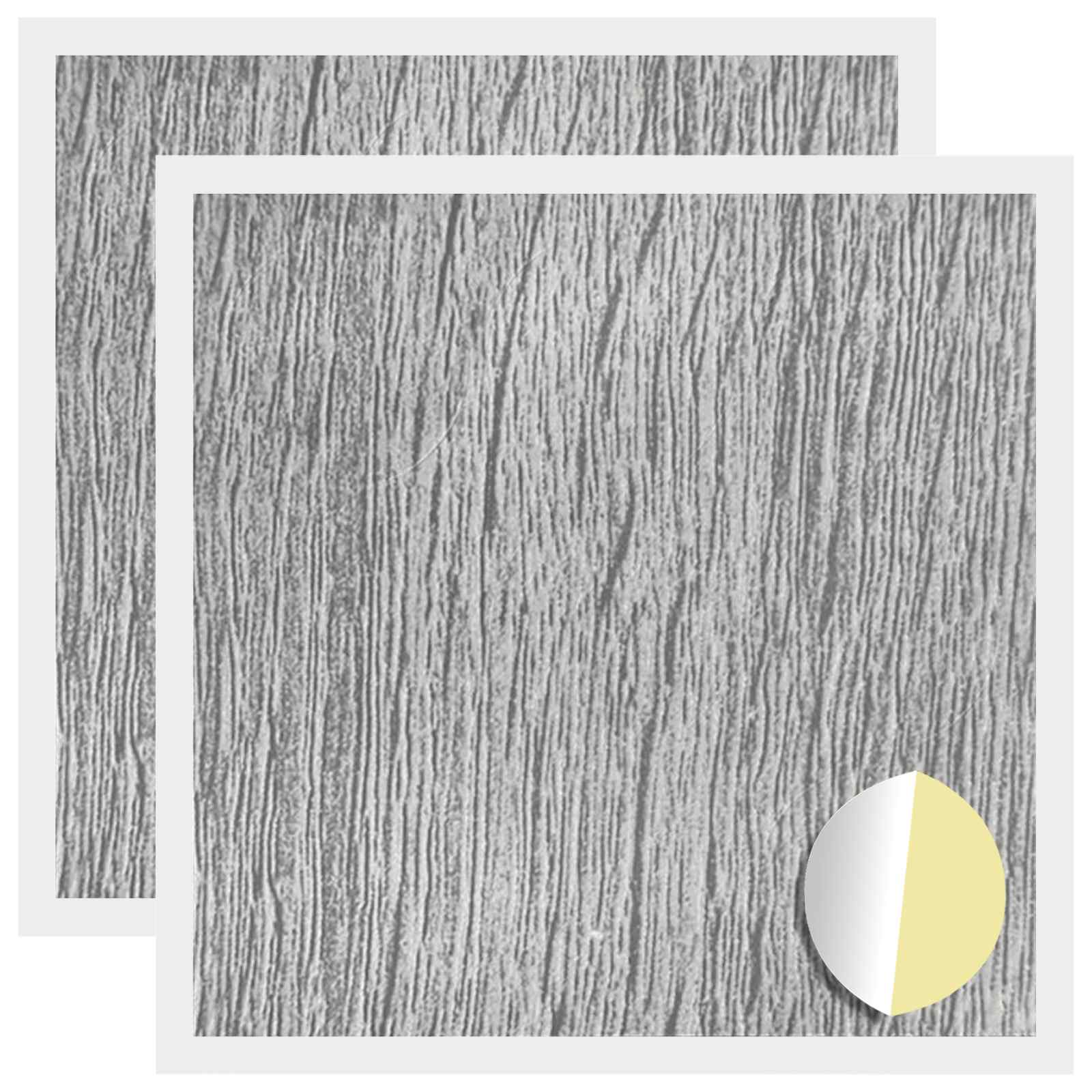 Thumbnail - vidaXL Selbstklebende Schraubenabdeckung 2 pcs Graues Sonoma